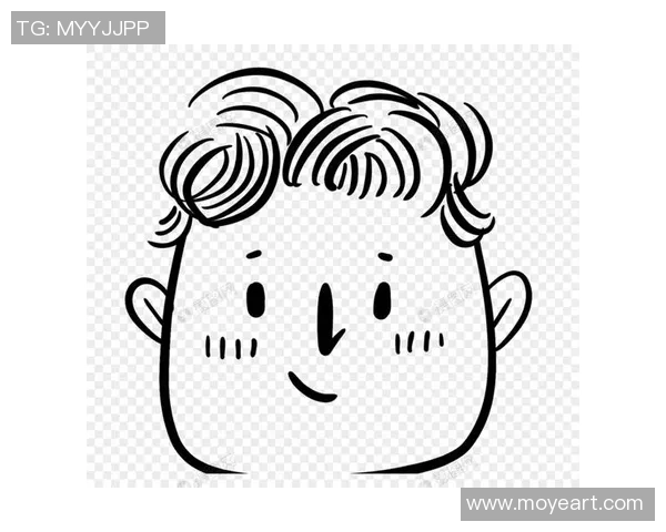 黑白风格足球明星动漫男头像设计灵感与创意分享